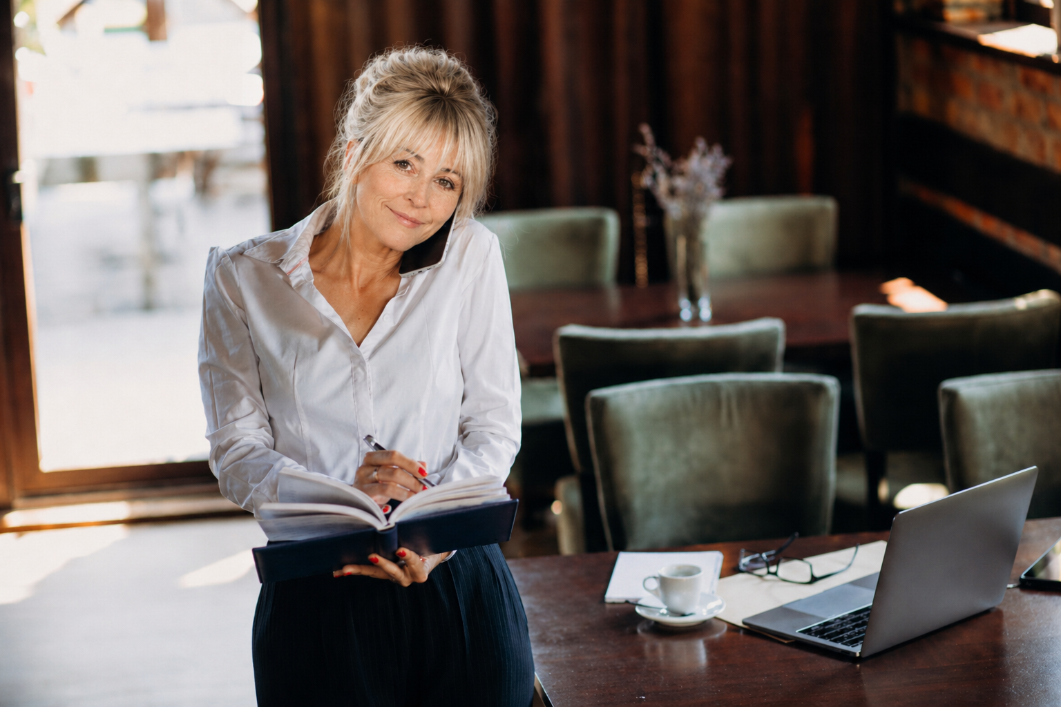 Stéphanie Ermel-Palla en situation professionnelle